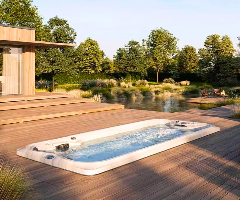 Jacuzzi® J-19 Powerpro : Jacuzzi® J-19™ PowerPro™ Dual Temp Swim Spa ...
