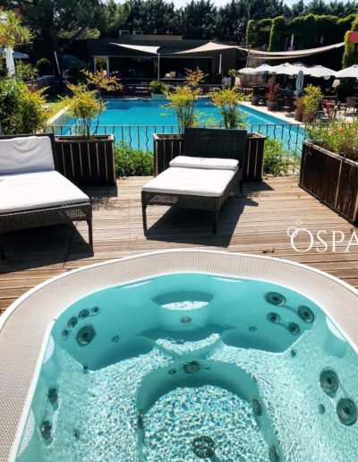 Réalisation OdeSpa : spa Jacuzzi® Sienna Experience à Pertuis (84)